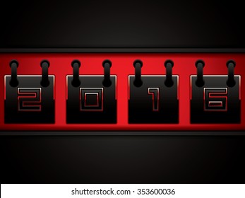 Happy New Year vector