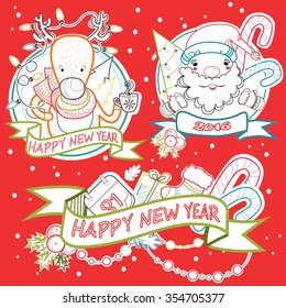 Happy New Year vector