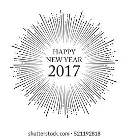 Happy New Year, Vector