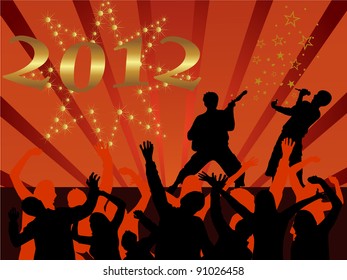 happy new year - vector