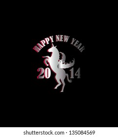 happy new year vector art