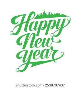 happy new year vector art image