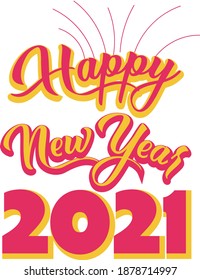 Happy New Year Vector Design