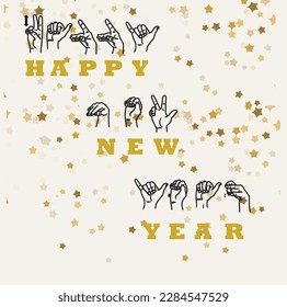 Diseño de vector de año nuevo feliz