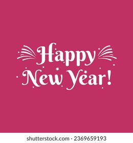 Happy New Year Vector Design