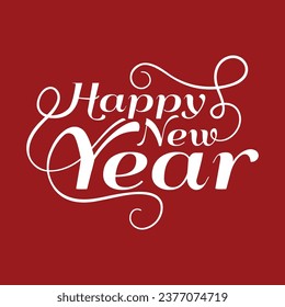 Happy New Year Vector Design