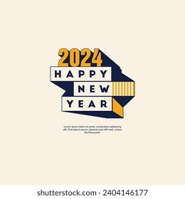 Happy New Year Vector Design