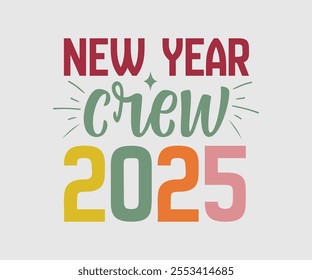 Happy New Year Vector Design, Happy New Year Design, Handmade calligraphy vector illustration, Illustration for prints on t-shirt and bags, posters
