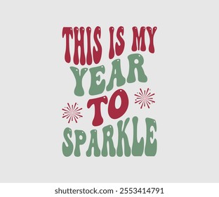 Happy New Year Vector Design, Happy New Year Design, Handmade calligraphy vector illustration, Illustration for prints on t-shirt and bags, posters