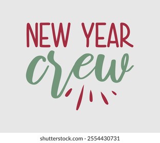 Happy New Year Vector Design, Happy New Year Design, Handmade calligraphy vector illustration, Illustration for prints on t-shirt and bags, posters