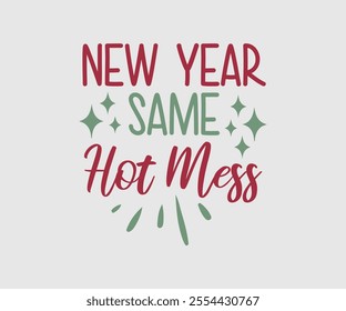 Happy New Year Vector Design, Happy New Year Design, Handmade calligraphy vector illustration, Illustration for prints on t-shirt and bags, posters