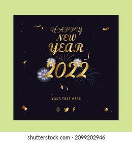 Happy new year vector file