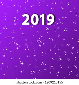 Happy New Year. Vector illustration.