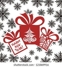 Happy new year vector illustration