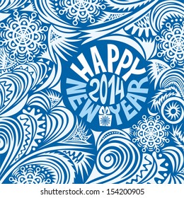 Happy new year vector illustration