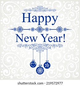 Happy new year. Vector Illustration 