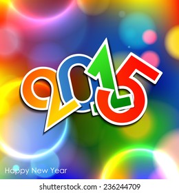 Happy New Year vector illustration eps 10