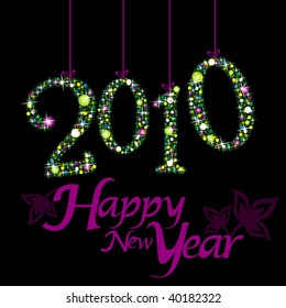 Happy New Year vector illustration