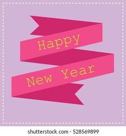 Happy New Year vector illustration