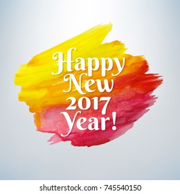 Happy New Year, Vector Illustration