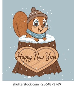 Happy New Year Vector illutration