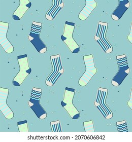 happy new year vector pattern christmas socks
