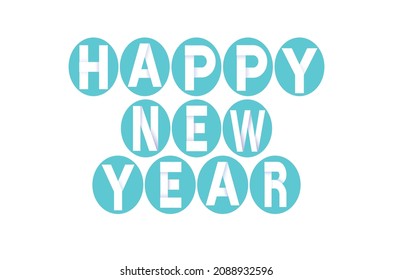 Happy New Year Vector PNG