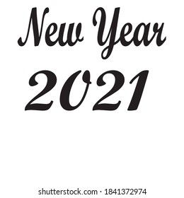 Happy New Year vector poster