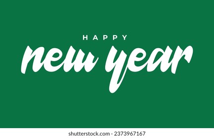 Happy new year vector template