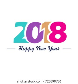 Happy New Year, wallpaper design.