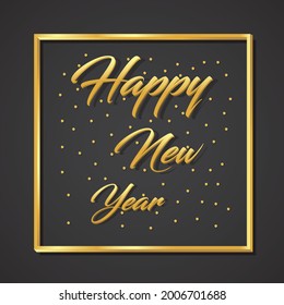 Frohe Neujahrswünsche, Vektorgrafik