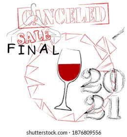 Happy New Year.Party is canceled.