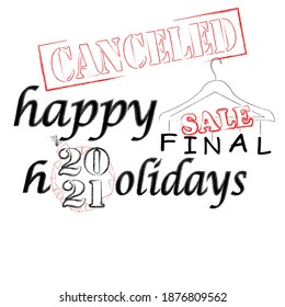 Happy New Year.Party is canceled.