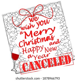Happy New Year.Party is canceled.