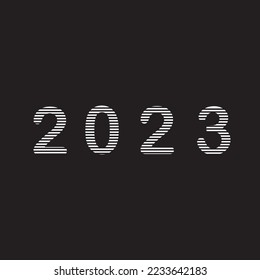 happy new years 2023 illustration, welcome to 2023.