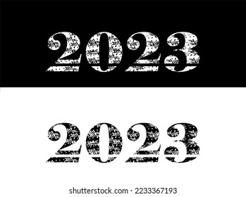 happy new years 2023 vector