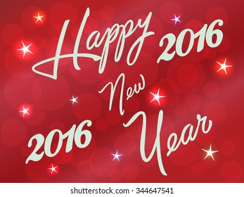 Happy new year.Vector illustration.