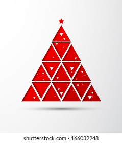 Happy NewYear and Christmas tree background