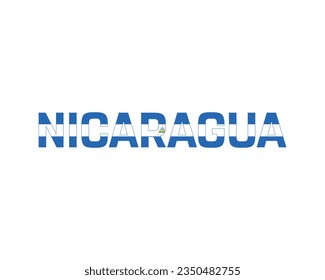 Happy Nicaragua Independence day, Nicaragua Independence day, Nicaragua, Nicaragua Flag, 15 September, 15th September, Independence Day, National Day, Design Typography on Background, T-shirt Design