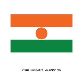 Happy Niger Independence day, Niger Independence day, Niger, National Flag of Niger, 1st August, 1 August, National day, Independence Day, White Background, Flat Flag, Typographic Design, Vector Eps