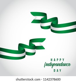 Happy Nigeria Independent Day Vector Template Design Illustration