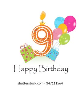 2,044 Ninth birthday Images, Stock Photos & Vectors | Shutterstock