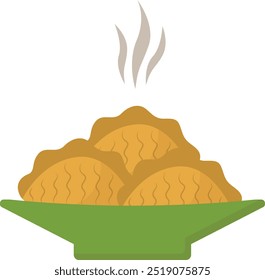 Happy Nowruz Day Clipart with Cartoon Design Concept. Vector Illustration