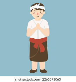 
Happy nyepi day or balis silence to hindu ceremonies