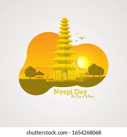 Happy Nyepi day or the day of silence, New year of Saka