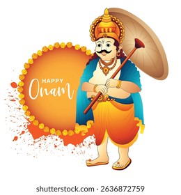 Happy Onam 2025 Vectors kathakali