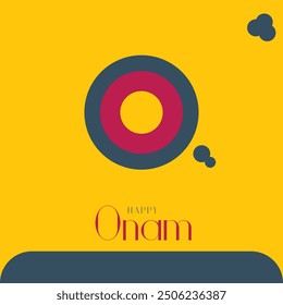 happy Onam template. vector eps 8.