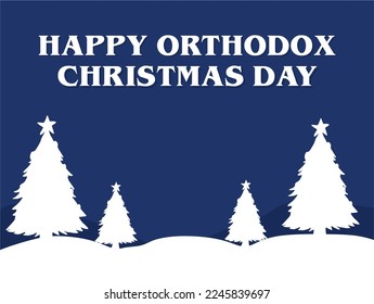 Happy orthodox christmas day with best quality 