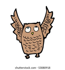 happy owl cartoon happy owl cartoon