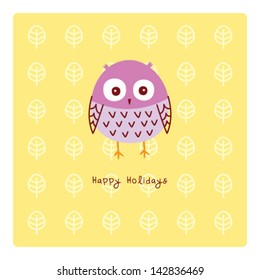 happy owl holidays